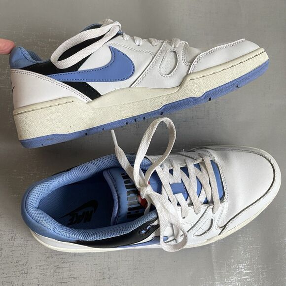 Nike Full Force Low Sneakers Polar Blue/Sail White/Black FB1362-100 Men 8.5 M